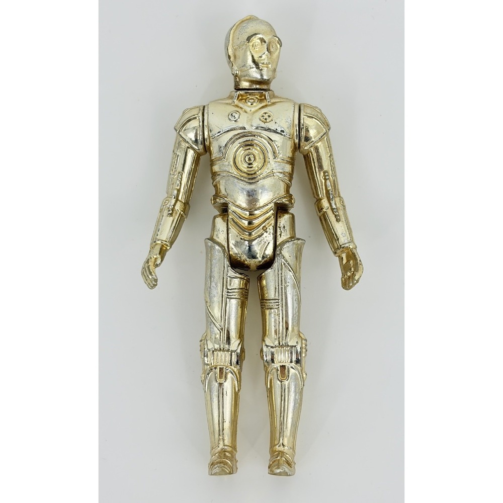 Vintage 1977 Kenner Star Wars C-3PO 3.75" Action Figure Original Loose